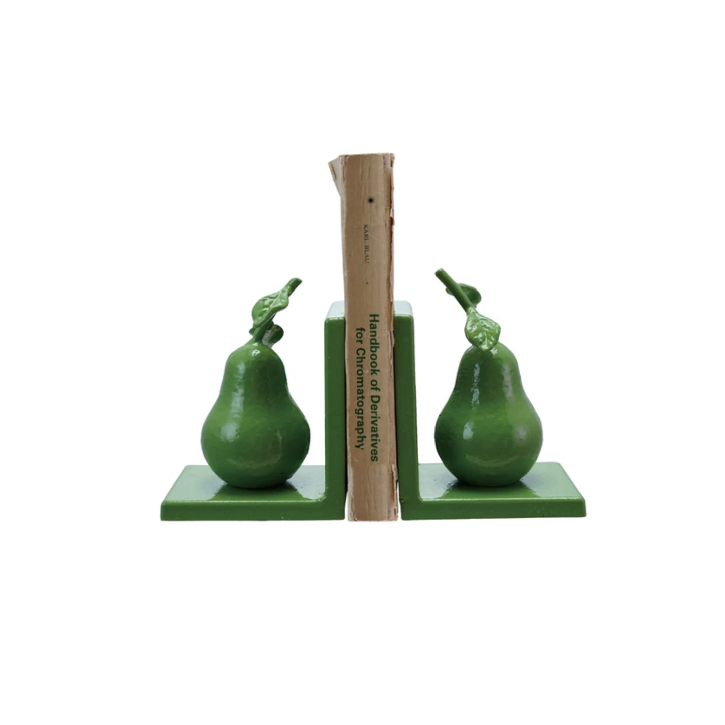 Green Pear Bookends