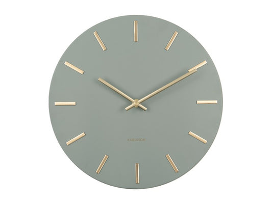 Charm Wall Clock - Jungle Green