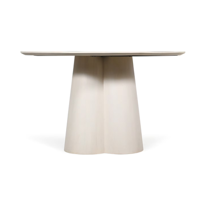 Clover Dining Table, 48"W, White Wash