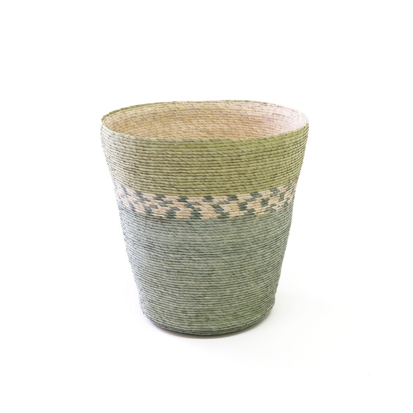 Conical Waste Basket - Green Combo