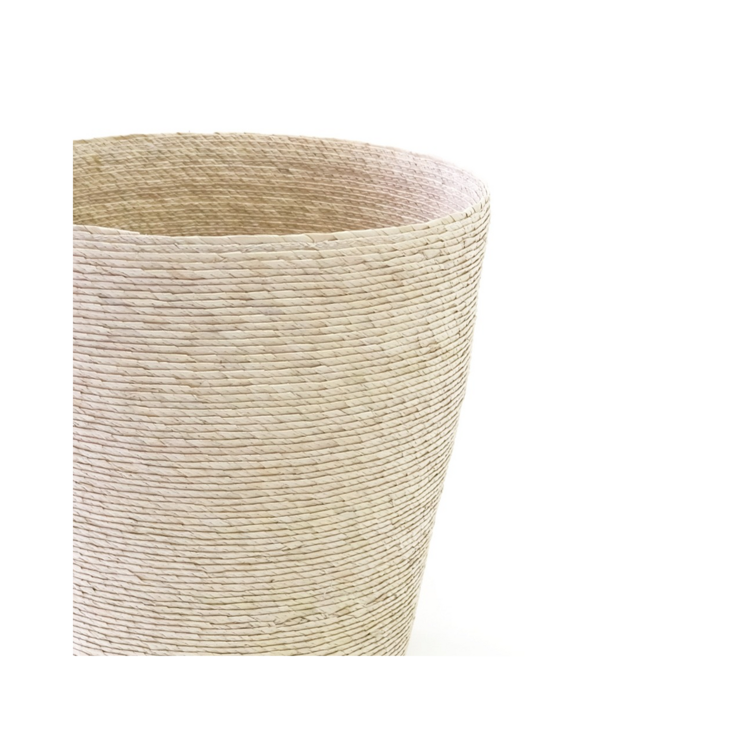 Conical Waste Basket - Natural