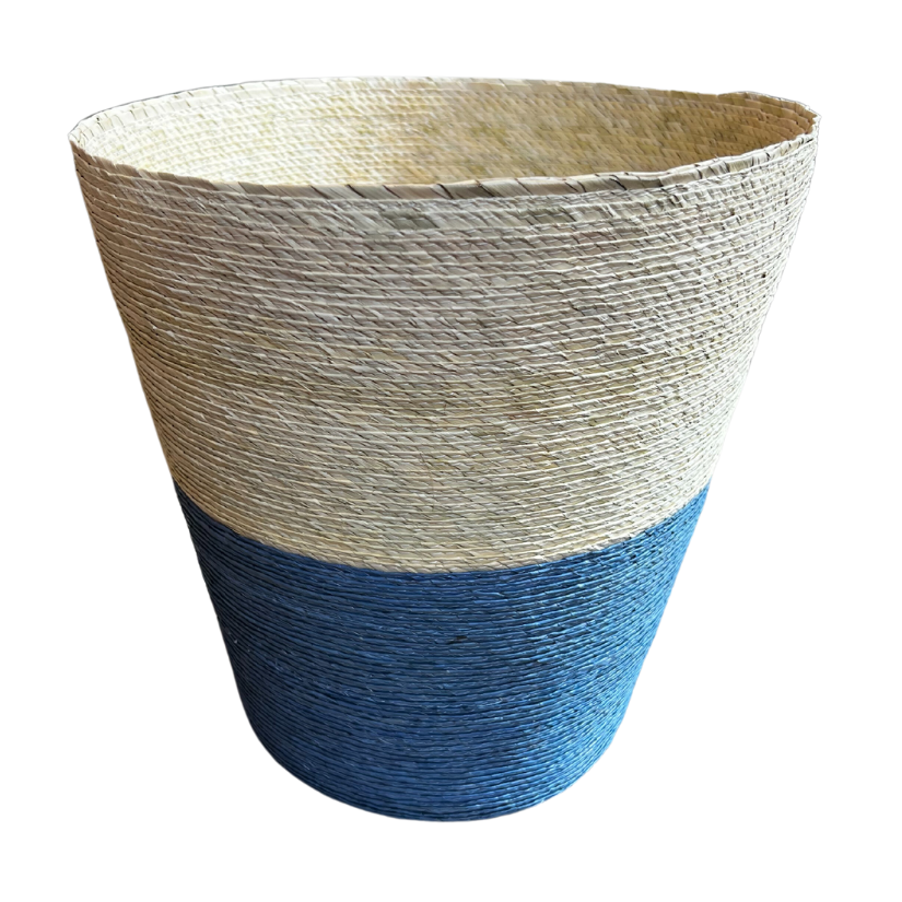 Conical Waste Basket - Azul Bottom