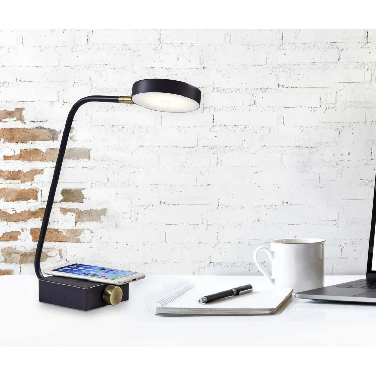 Conrad Charge LED Desk Lamp