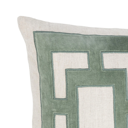 Corbin 14" x 26" Jade Green Pillow