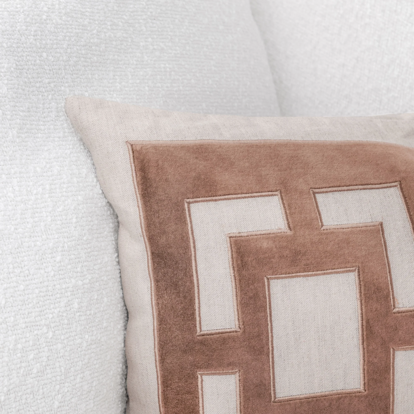 Corbin 14" x 26" Frothed Brown Pillow