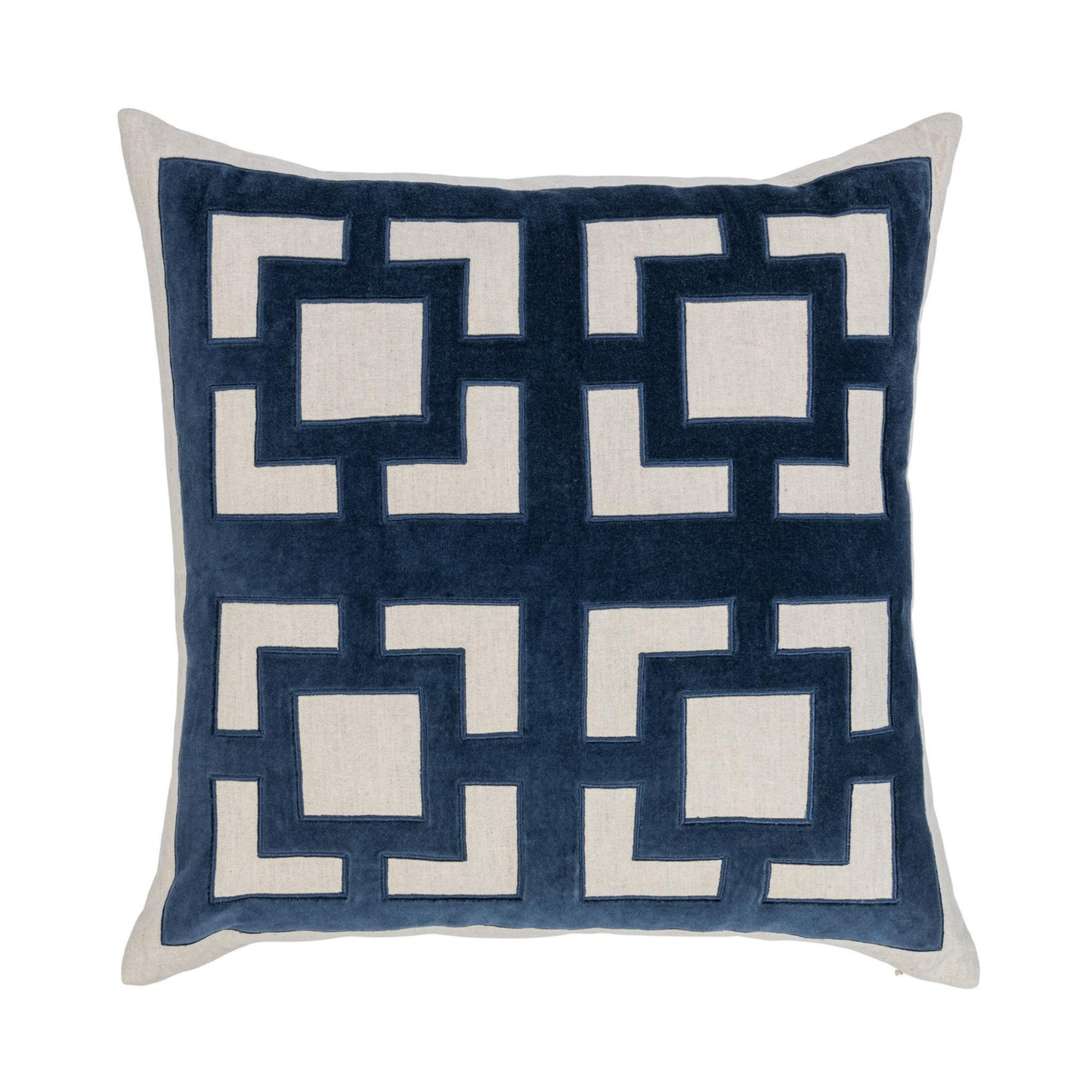 Corbin 22" x 22" Navy Pillow
