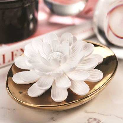 Dream Porcelain Flower Diffuser - Fleur d' Oranger