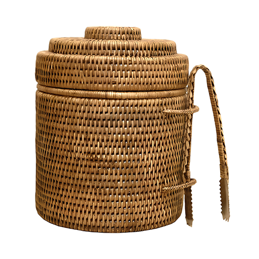 Ice Bucket with Tongs