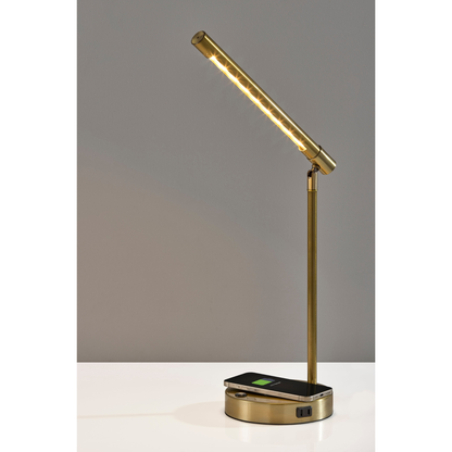 Dax LED Wireless Charging Desk Lamp