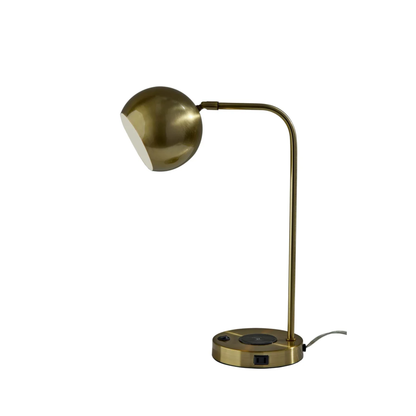 Emery Supercharger Desk Lamp - Brass