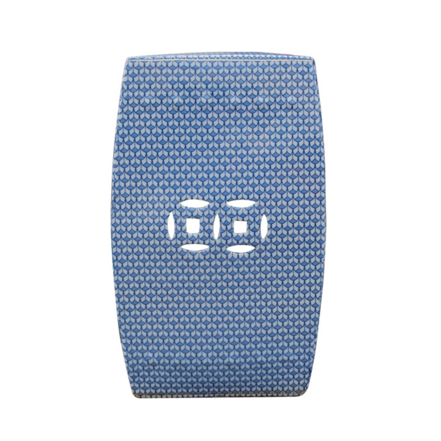 Porcelain Blue and White Garden Stool