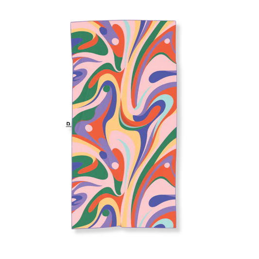 Quick Dry Towel & Pouch - Flow