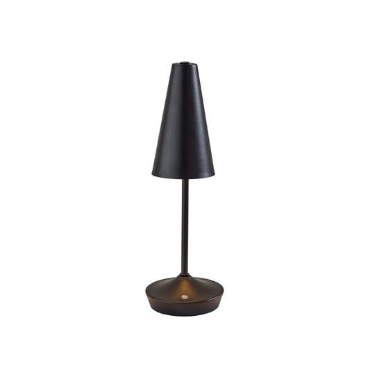 Flynn Cordless LED Table Lamp - Black