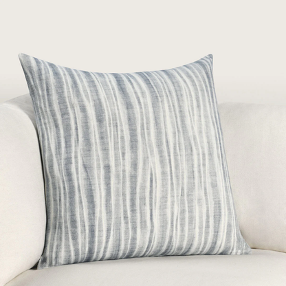 Holston Blue Pillow 22" x 22"