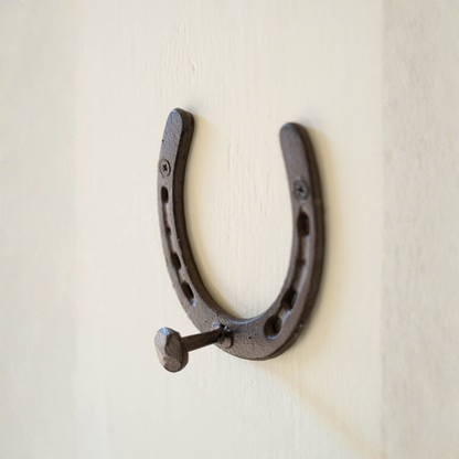 Cast Iron Horseshoe Hook
