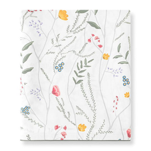 Load image into Gallery viewer, Infantas Queen Flat Sheet - White/Floral

