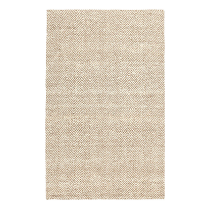 9X12 Herringbone Rug - Chenille Ivory/Natural