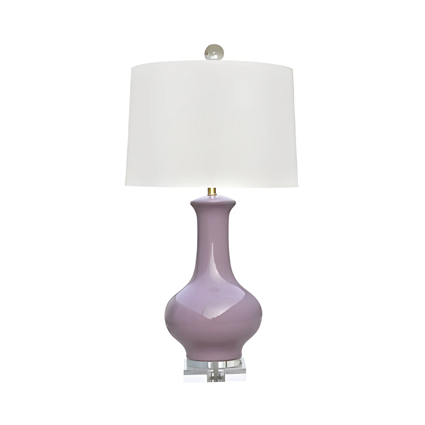 Lavender Vase Table Lamp