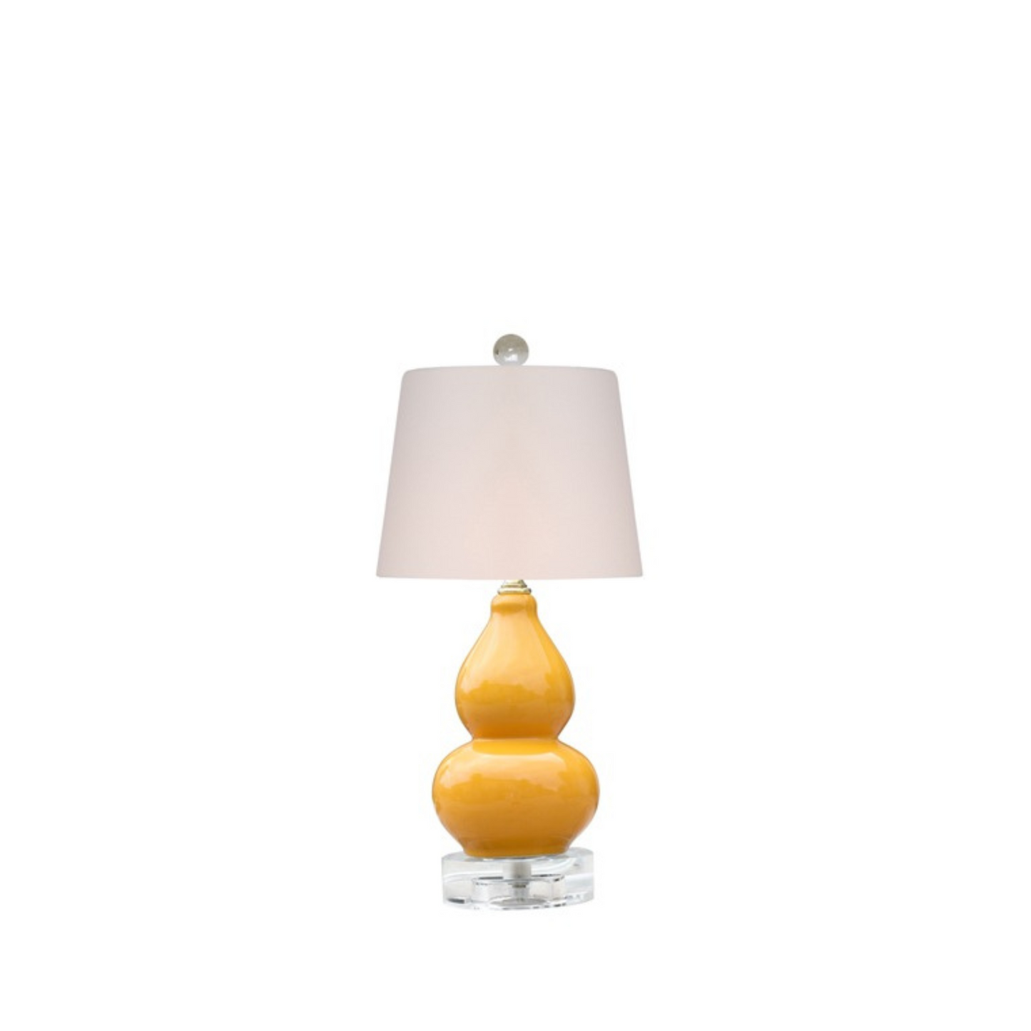 Canary Yellow Double Gourd Mini Lamp