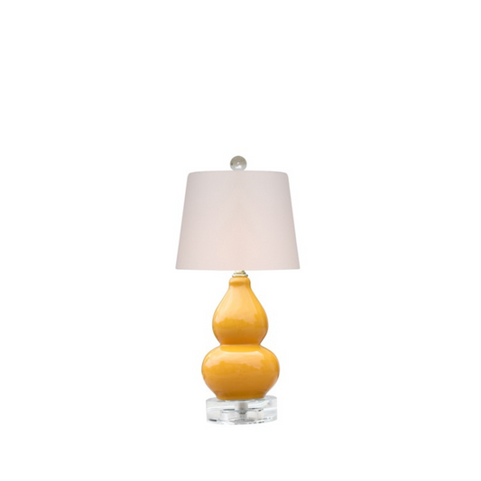 Canary Yellow Double Gourd Mini Lamp