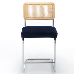 Latham Counter Stool - Sapphire Velvet