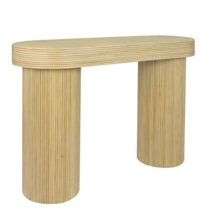 Layla Pencil Rattan Console Table