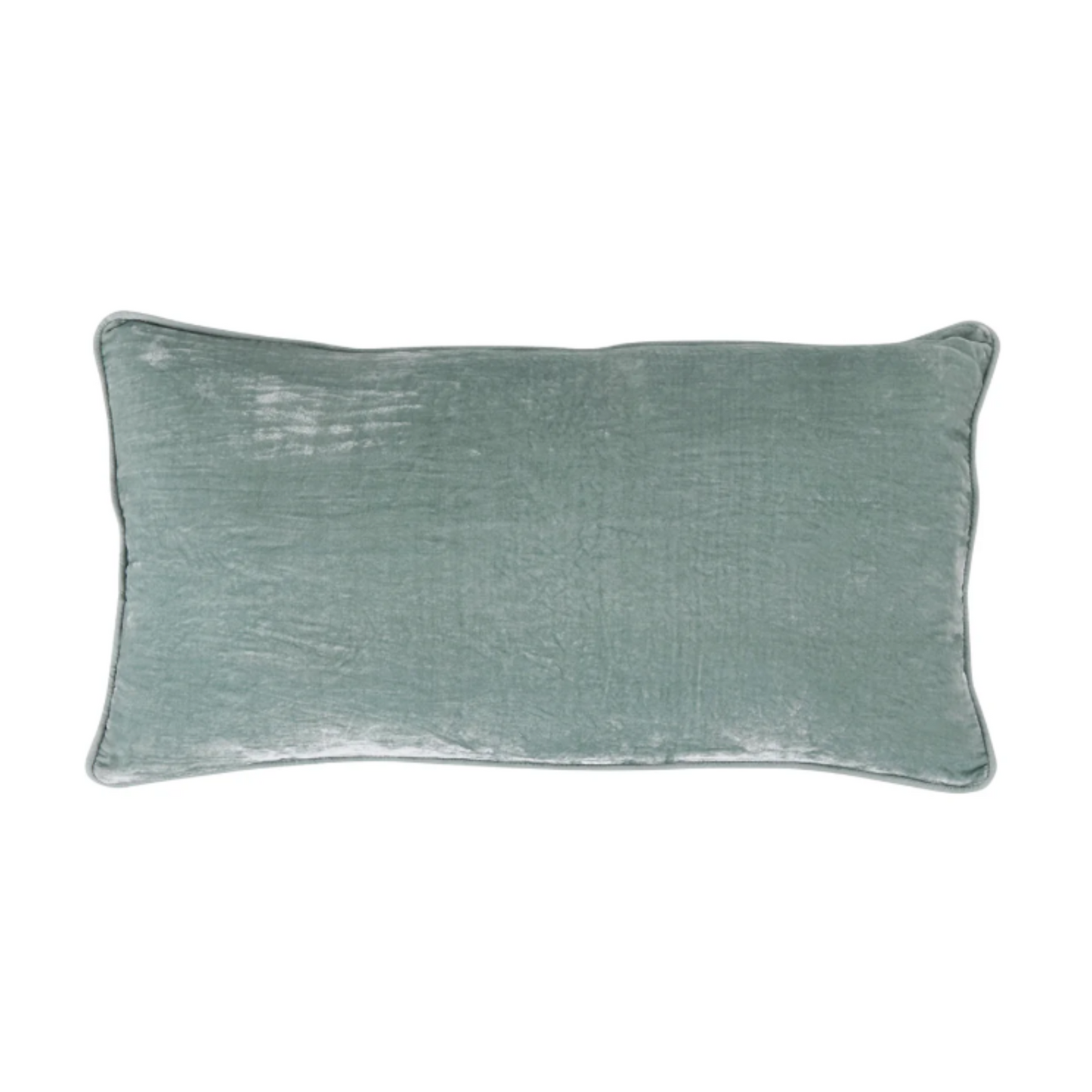 Lexington Lumbar Pillow - Aqua 14" x 26"