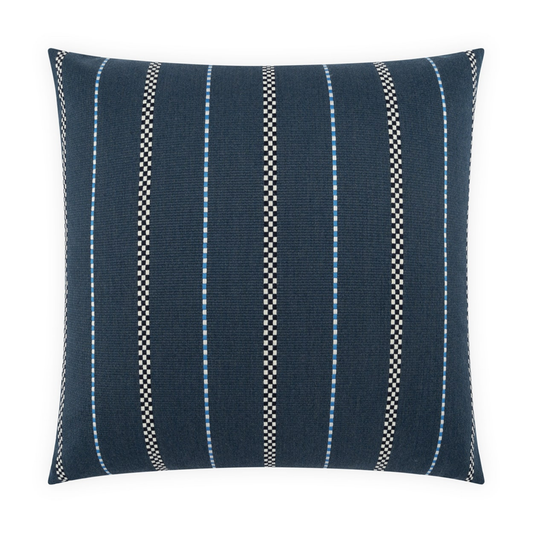 Linger Indigo Indoor/Outdoor Pillow 22 x 22