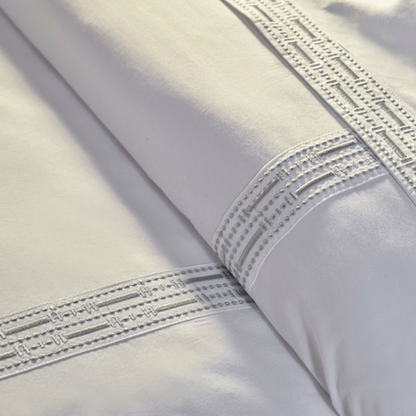 Memória Standard Pillowcase Pair - Cool Grey