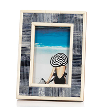 Load image into Gallery viewer, Mendocino Blue Bone Frame 4&quot; x 6&quot;
