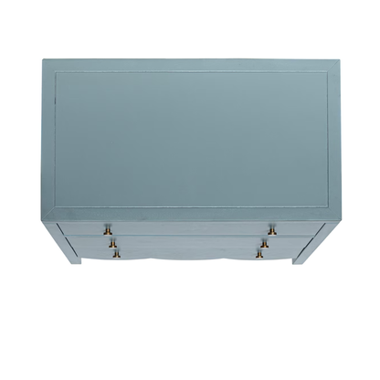 Maribelle Scallop 3 Drawer Dresser, 34"W