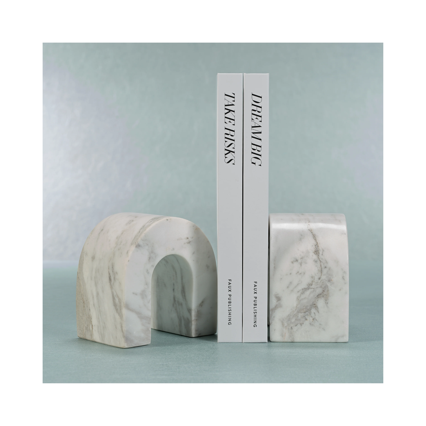 Marquino Marble Bookends - Set of 2