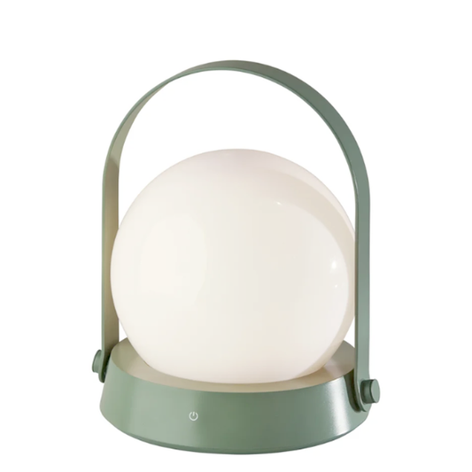 Millie LED Table Lantern - Green