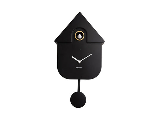 Modern Cuckoo Clock - Black