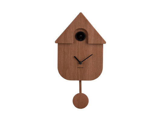 Modern Cuckoo Clock - Walnut