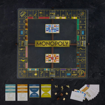 Monopoly Prisma Glass Edition