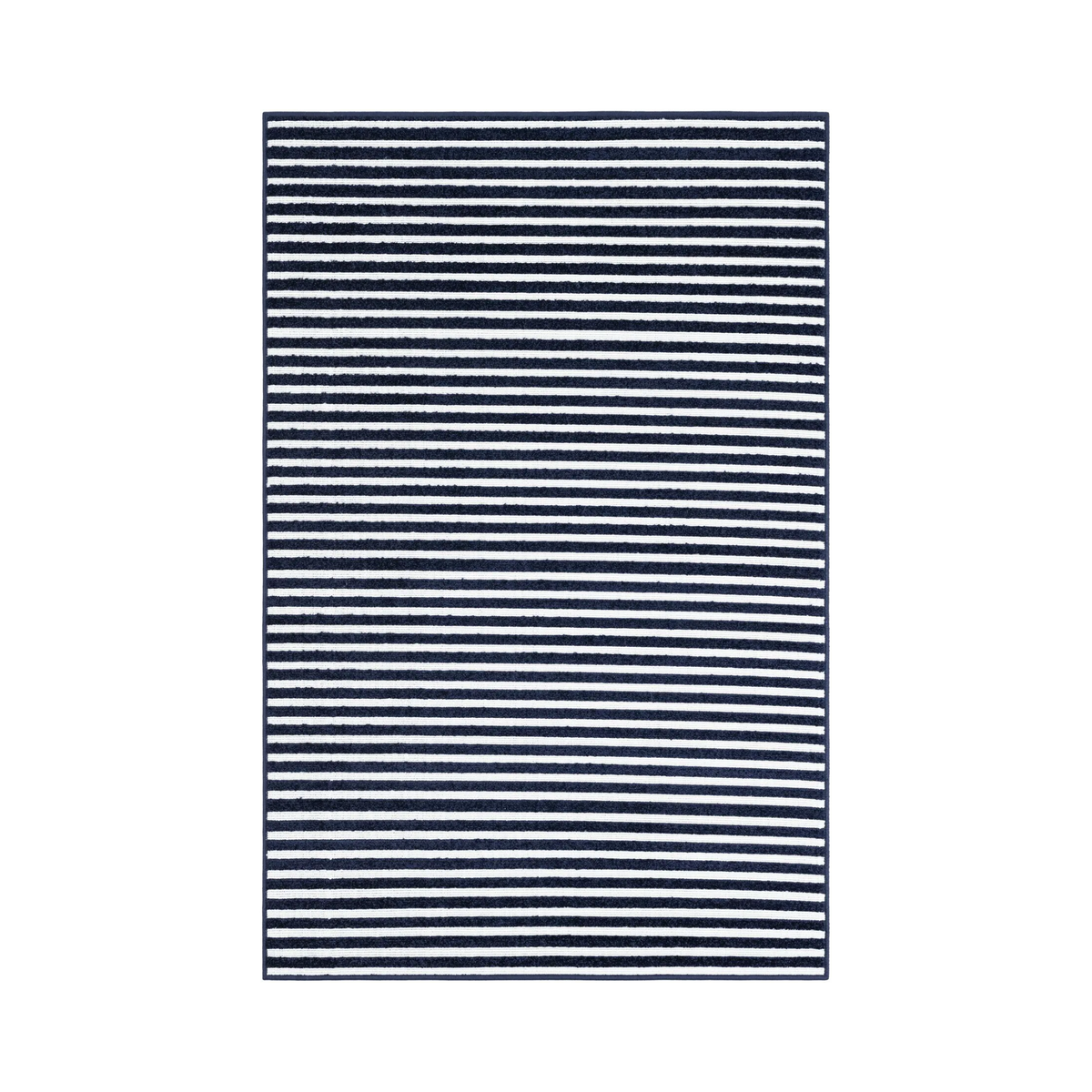 Navy Blue 4' 1 x 6' 1 Indoor/Outdoor Rectangle Rug