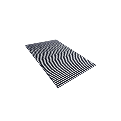 Navy Blue 4' 1 x 6' 1 Indoor/Outdoor Rectangle Rug