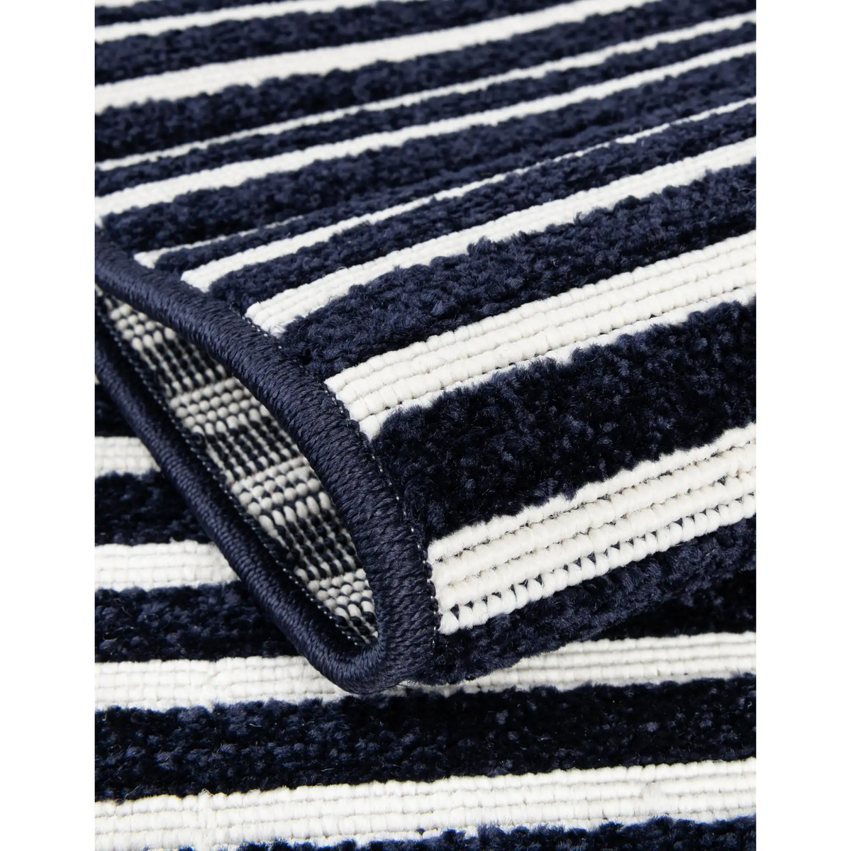Navy Blue 4' 1 x 6' 1 Indoor/Outdoor Rectangle Rug
