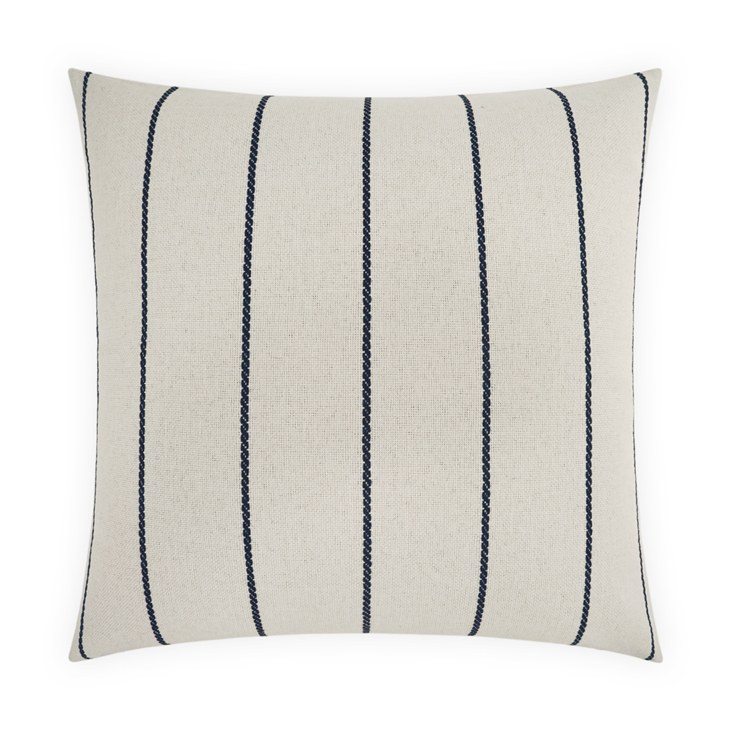 Navy Pencil Pillow 22 x 22