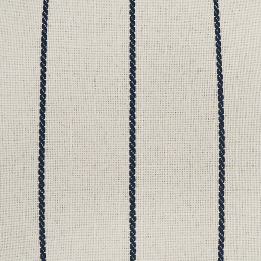 Navy Pencil Pillow 22 x 22
