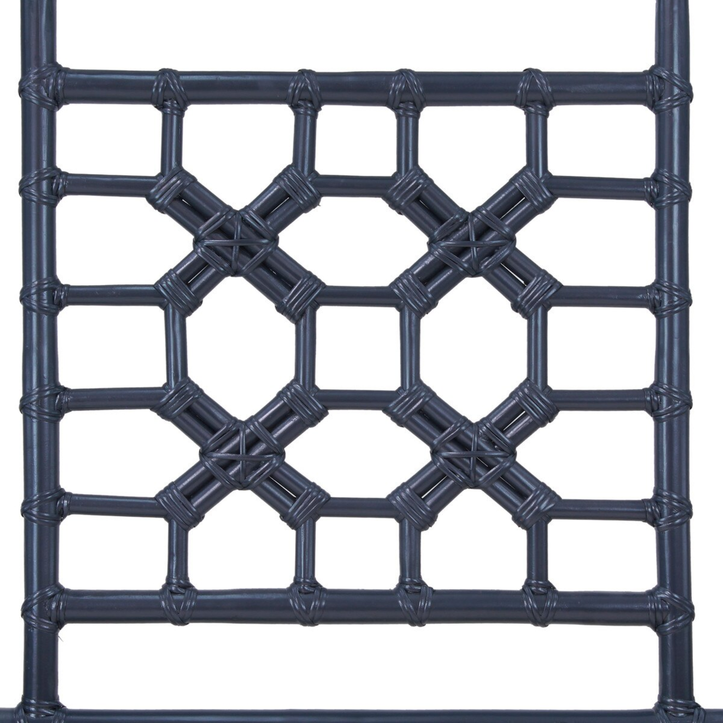 Queen Lattice Headboard - Navy