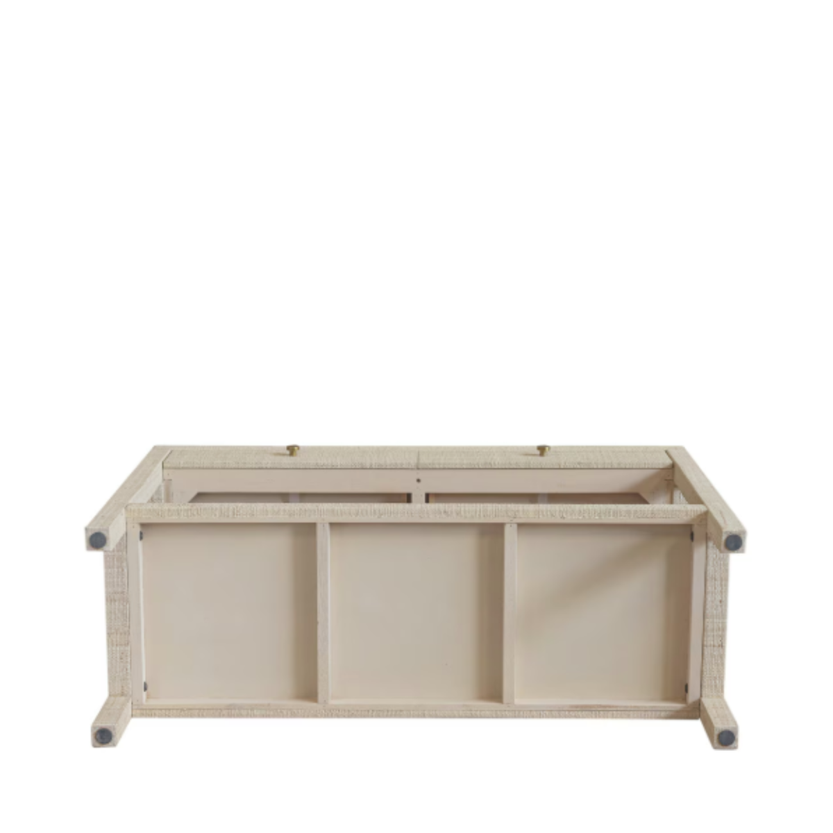 Paloma 2 Drawer Raffia Wrapped Console Table with Shelf