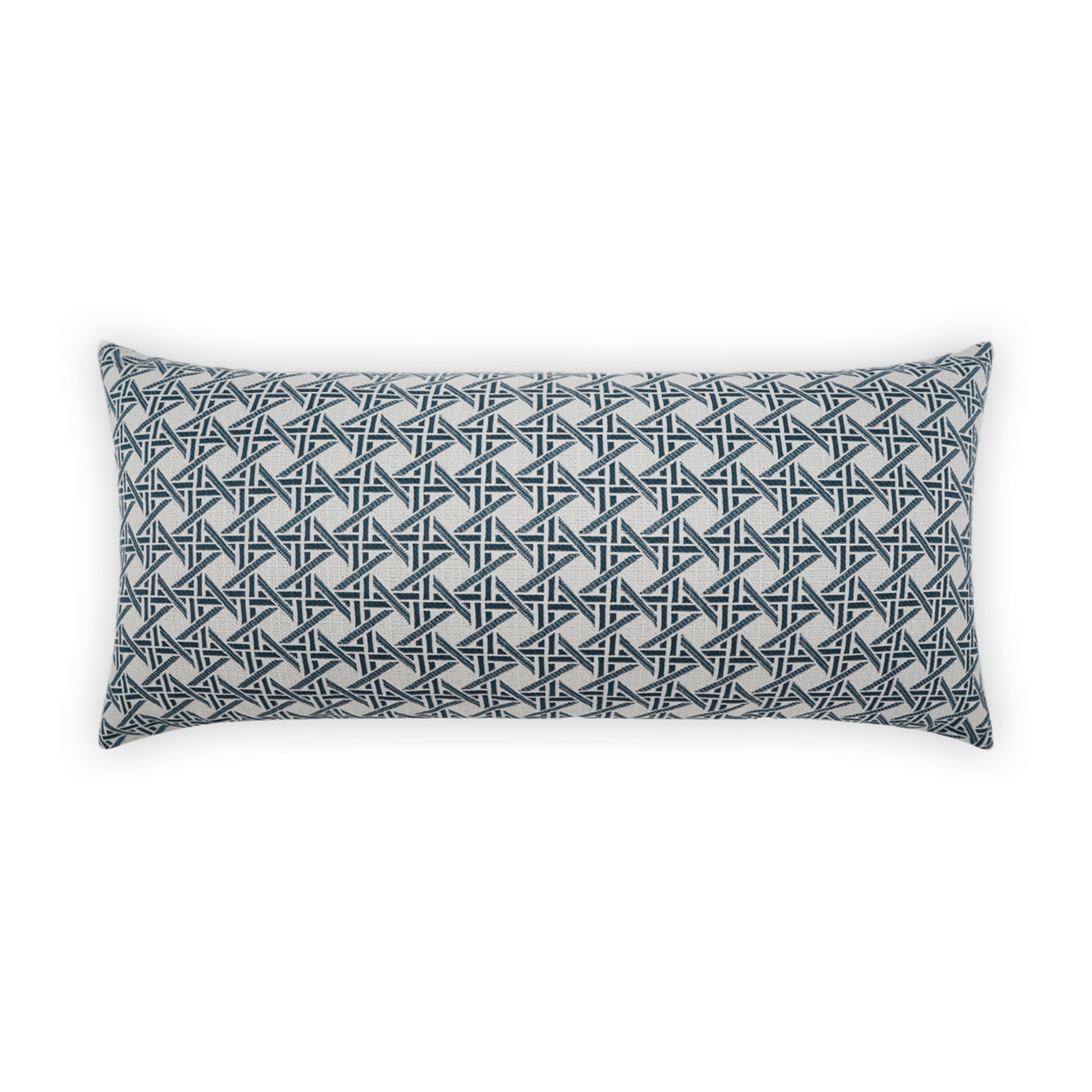 Pella Navy Blue Indoor/Outdoor Lumbar Pillow 12 x 24