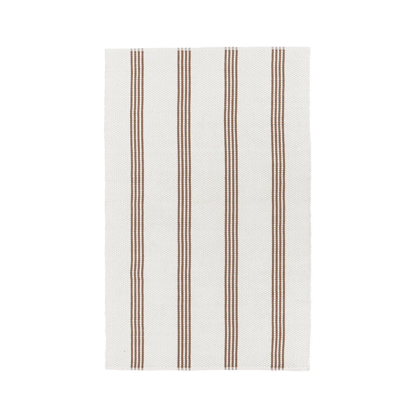 2X3 Palma Stripe Rug - Coconut Brown/Ivory