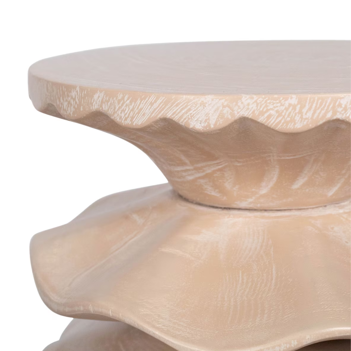 Petal Side Table Ivory