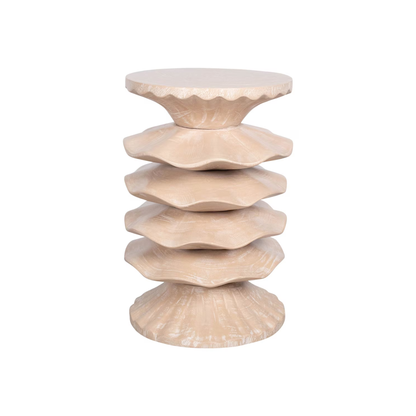 Petal Side Table Ivory