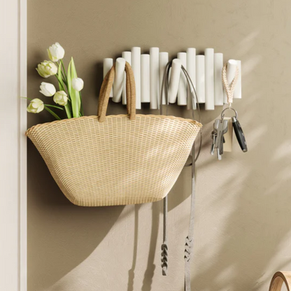 Picket 5 Wall Hook - White