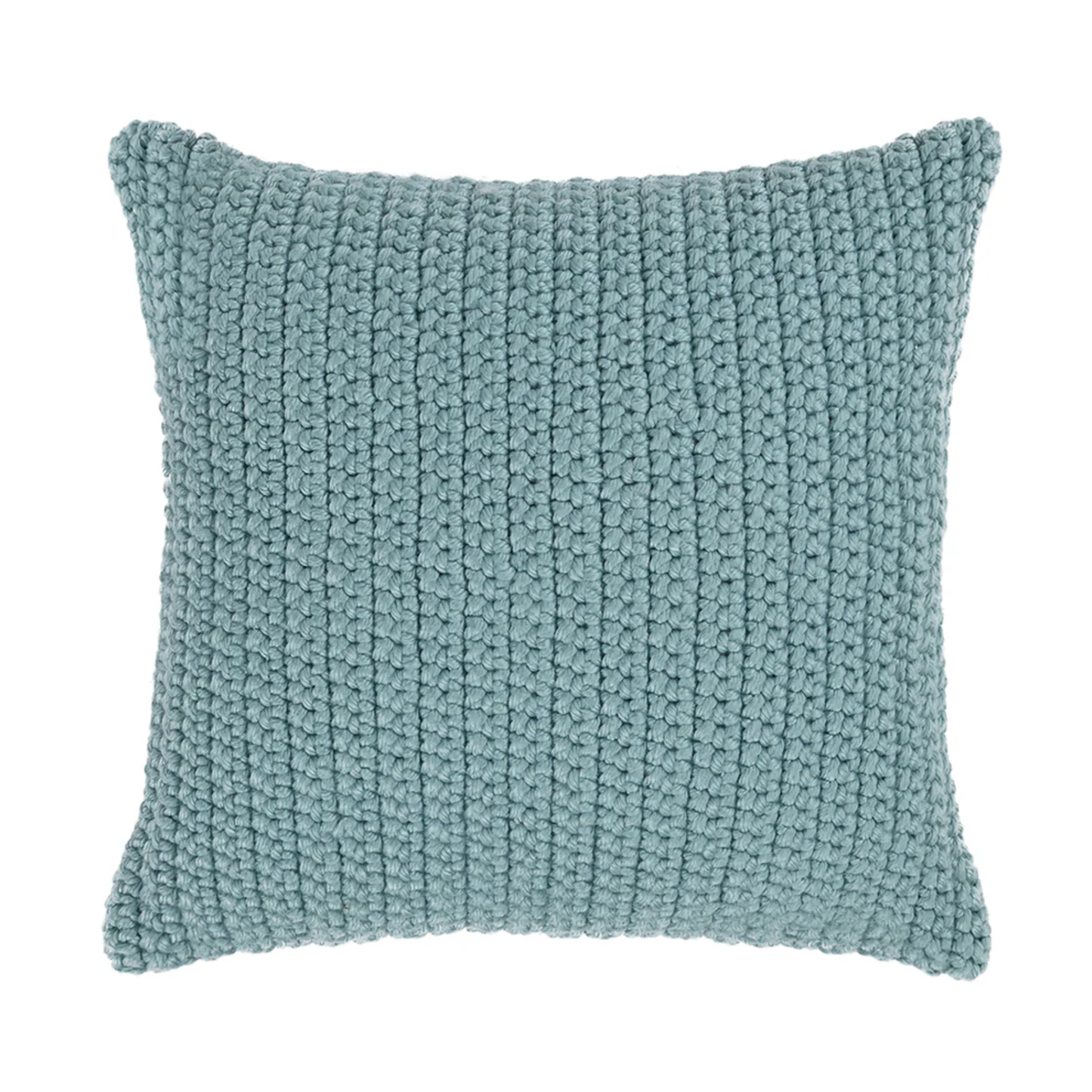 Prism Pool Blue Knit Indoor/Outdoor Pillow