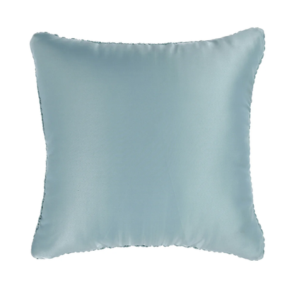 Prism Pool Blue Knit Indoor/Outdoor Pillow